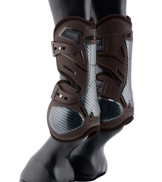 PROTECTOR HYBRID CARBON TENDON STUBBEN NEGRO Y MARRON